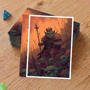 Mtg Orc Deck Sleeves - Etsy