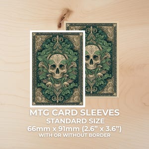 black and white card sleeves Amazon.com: Realm Guard