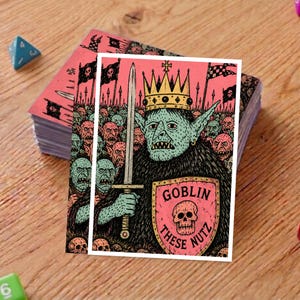 Mtg Goblin Card Sleeves - Etsy