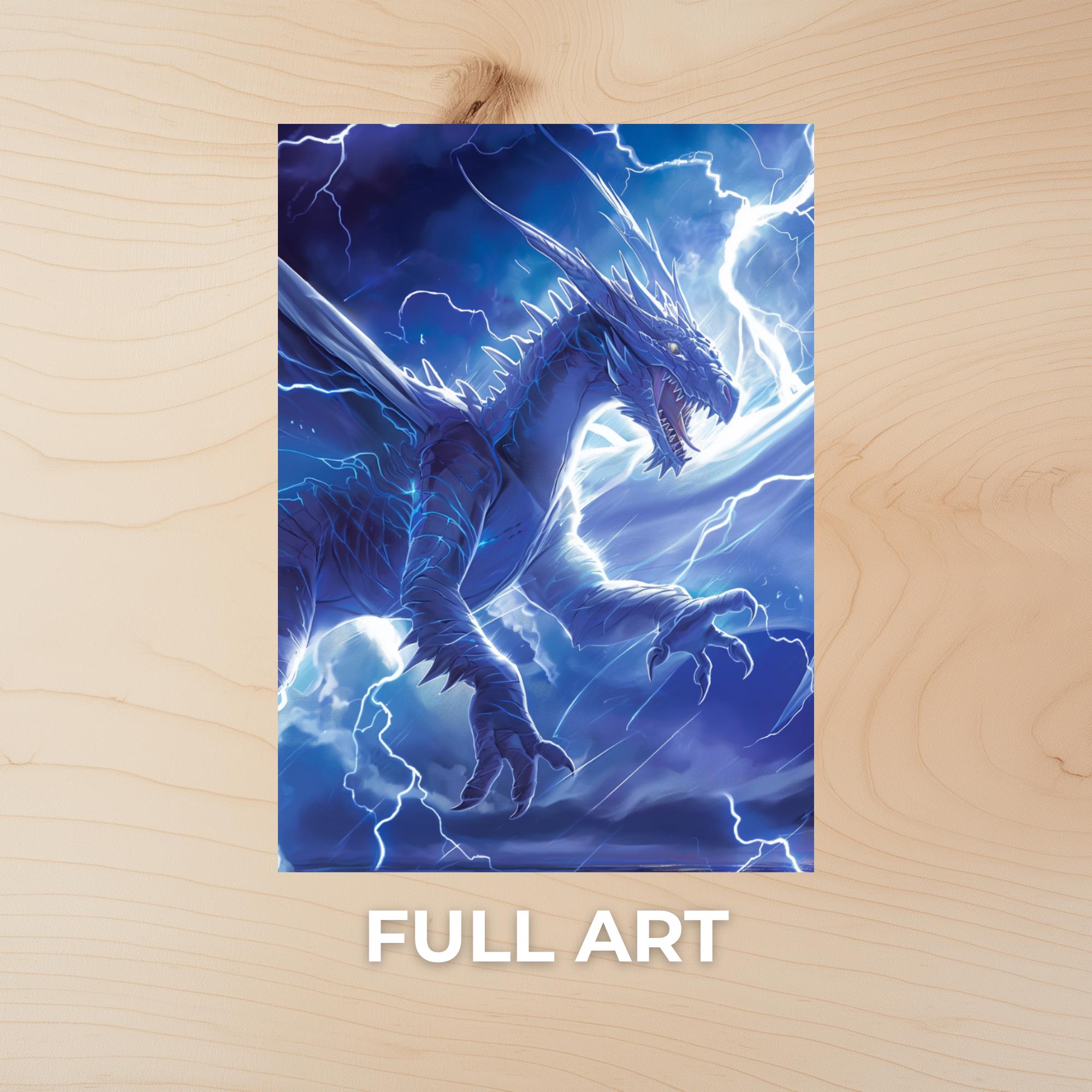 Storm Dragon TCG Card Sleeves  Fantasy Art - Etsy