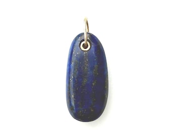 Lapis Pendant - 14K Gold