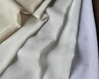 Scandi-style Stub TextureSheer Curtain,Premium Sheer Linen-Look fabric,Modern Farmhouse
