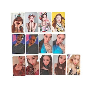 Chungha fotokortsalbum Querencia Flourishing Play samlarkort Kpop officiellt