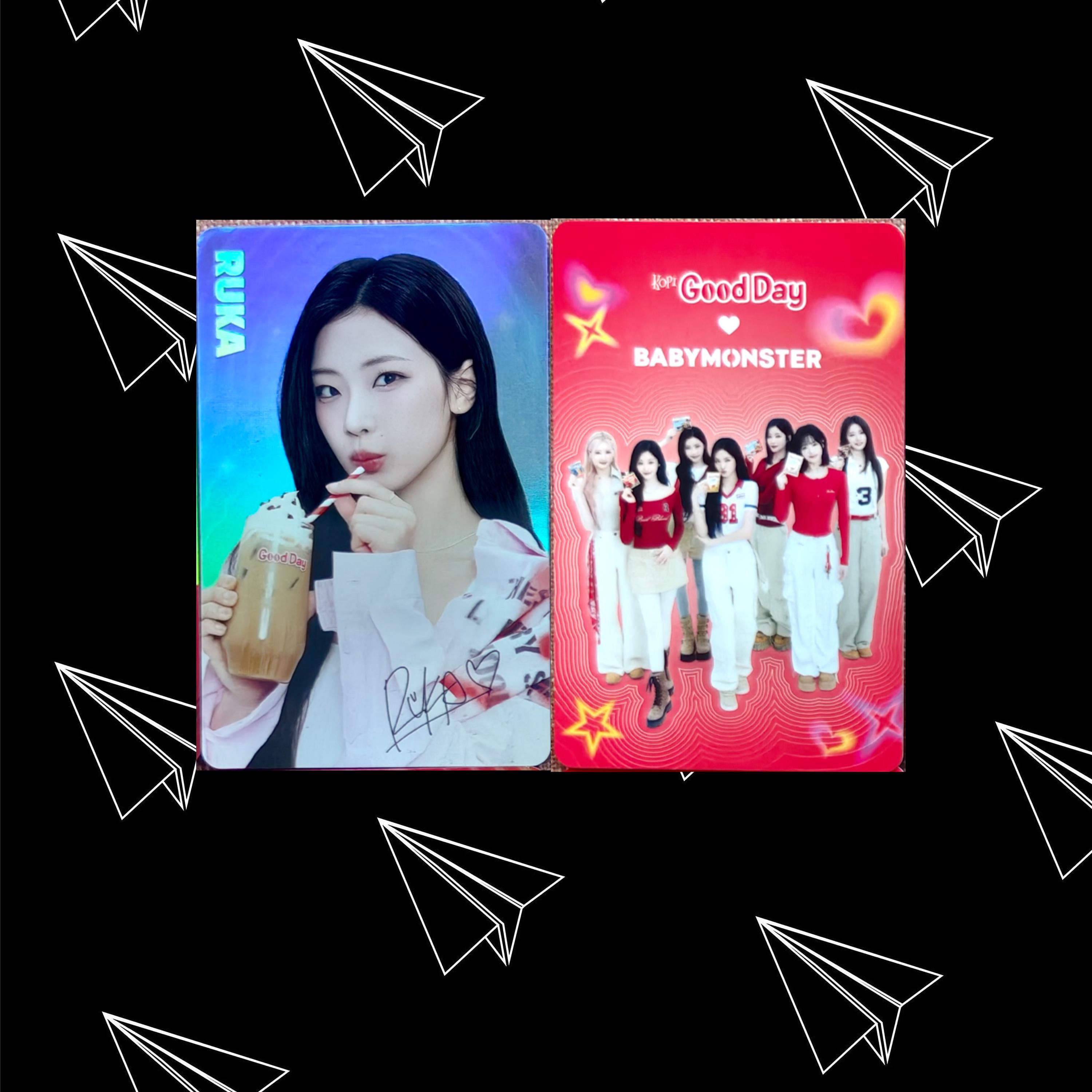 BABYMONSTER X GOOD DAY Photocard Version 2 Hologram Version