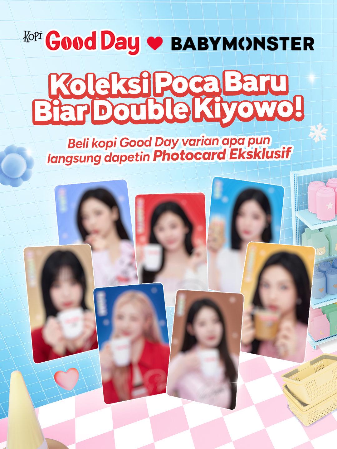 BABYMONSTER X GOOD DAY Photocard Version 2 Hologram Version