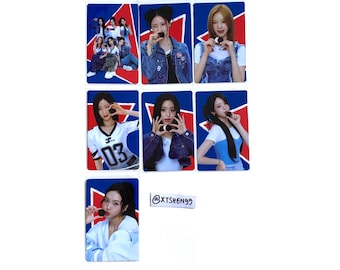 CARTES PHOTO OFFICIELLES Oreo x Babymonster Ahyeon Ruka Pharita Asa Rora Chiquita baemon à échanger des cartes