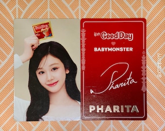 BABYMONSTER X GOOD DAY Coffe Indonesia Photocard Goodday Official