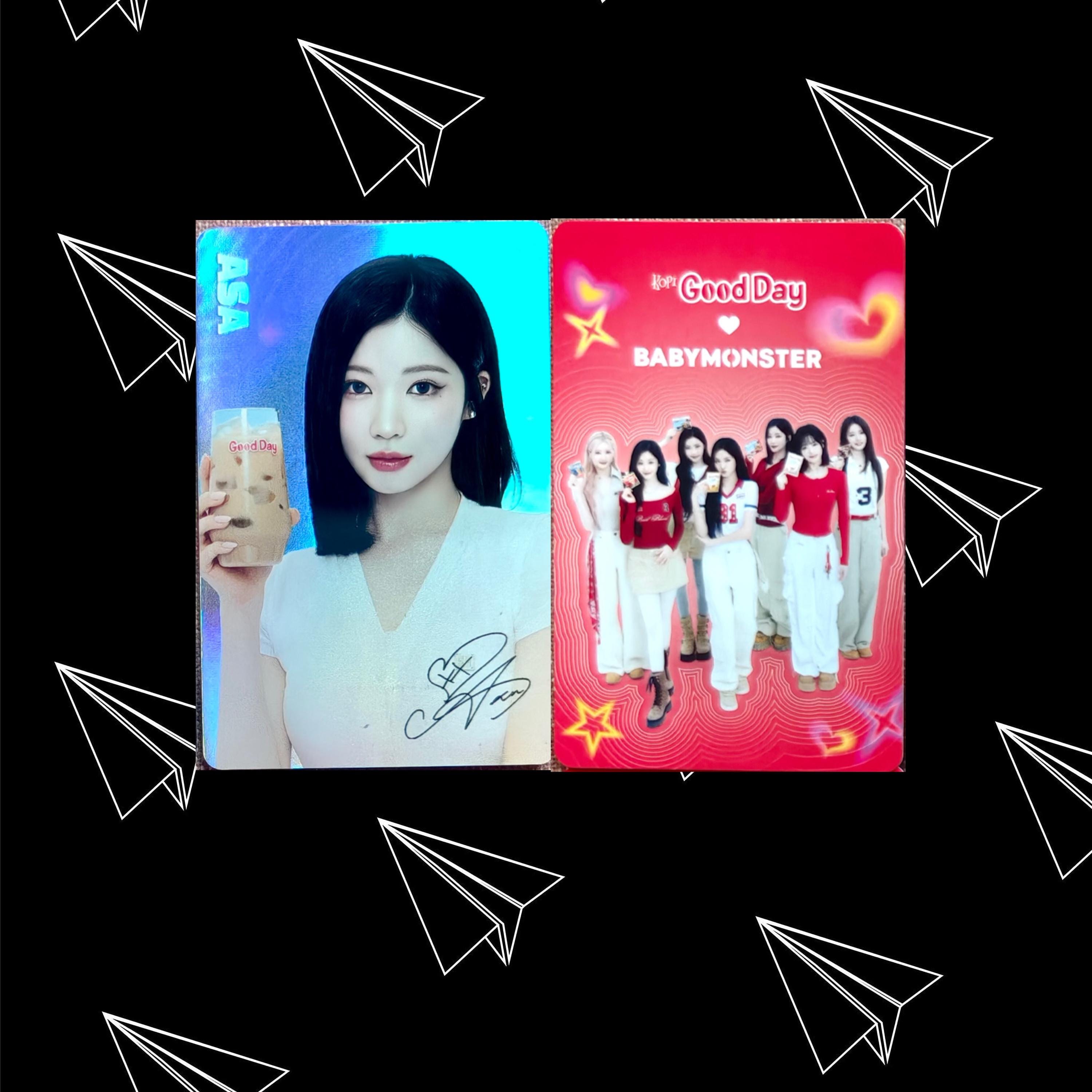 BABYMONSTER x good day バージョン2 BABYMONSTER X GOOD DAY Photocard Version 2 Hologram Version