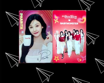 BABYMONSTER X GOOD DAY Photocard Version 2 Hologram Version