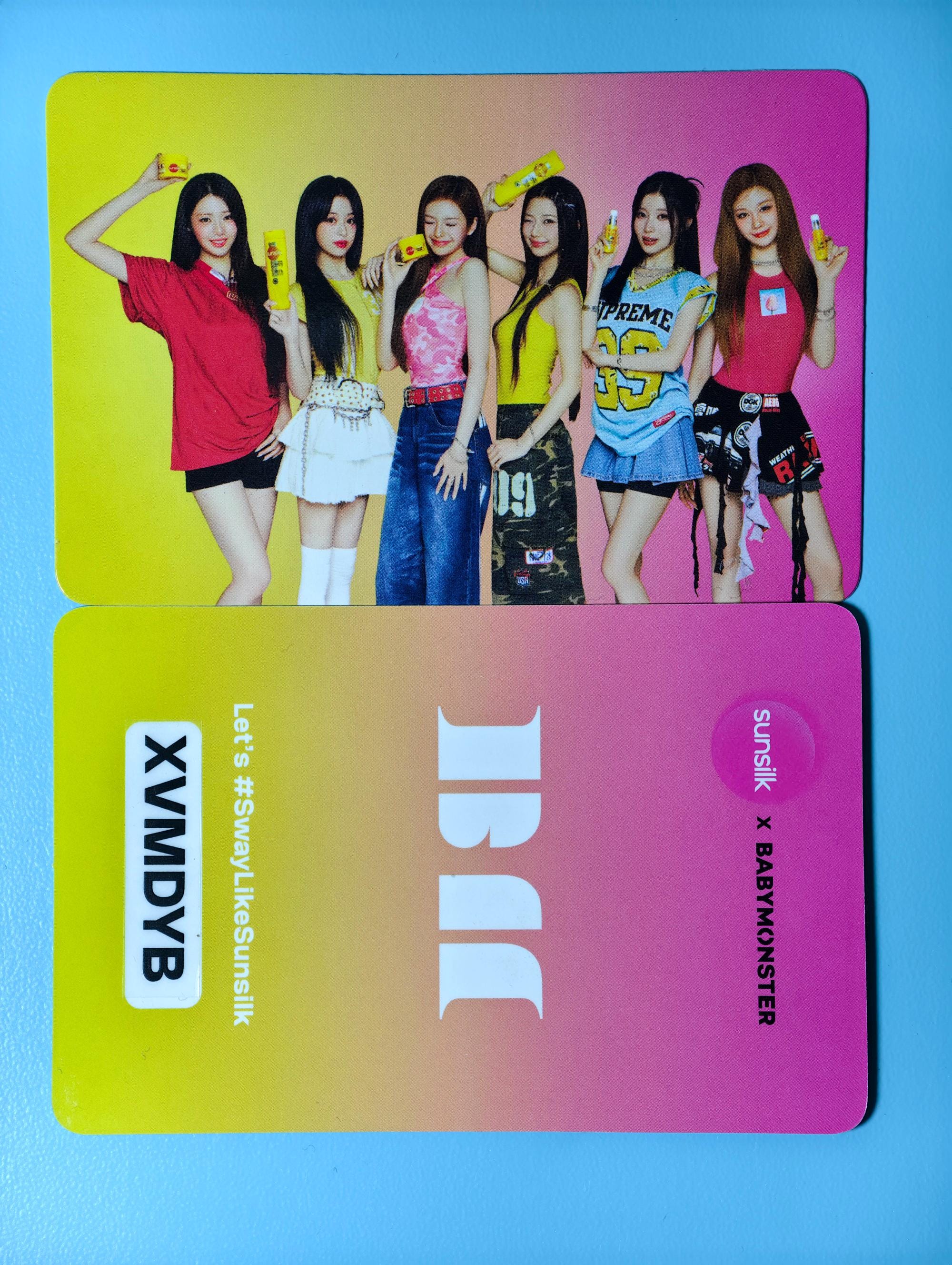 BABYMONSTER ベビモンSunsilkコンプセット　インドネシア限定 BABYMONSTER X SUNSILK Indonesia Photocard Official Ahyeon Asa Ruka