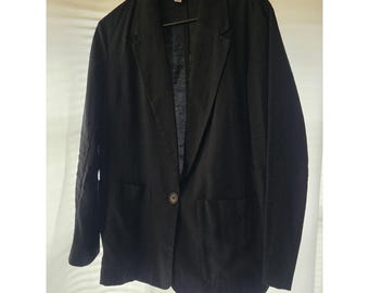 A New Day Blazer In Black Size Large