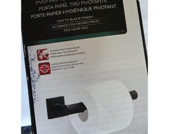 Delta AVE50-MB Averland Wall Mount Pivot Toilet Paper Holder Stainless Steel.