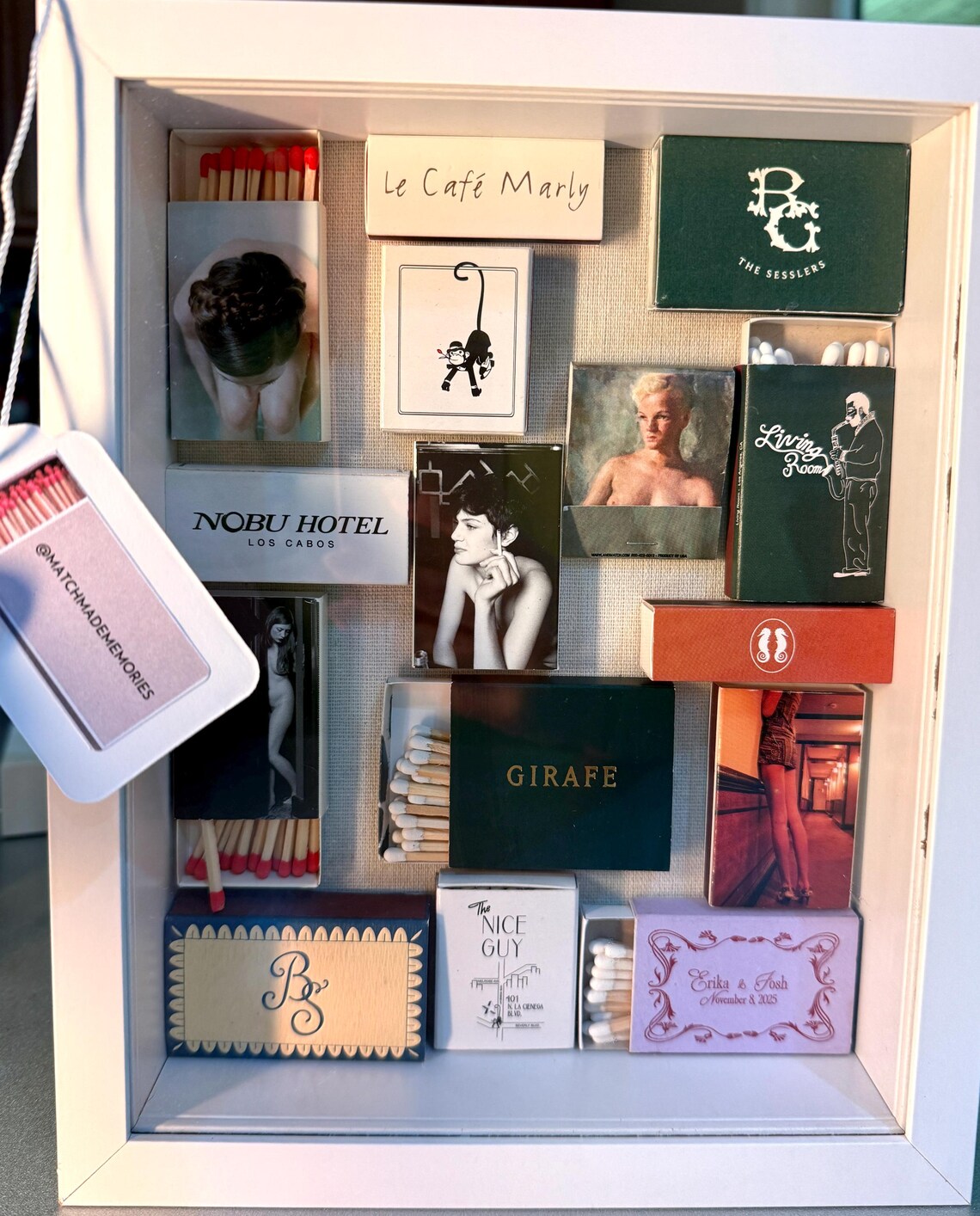 Signature Shadow Box Personalized Keepsake Shadow Box Art - Etsy