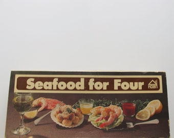 Vintage Hoan Seafood For Four Seashell Service Set 1981
