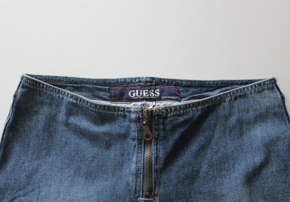 guess bell bottom jeans