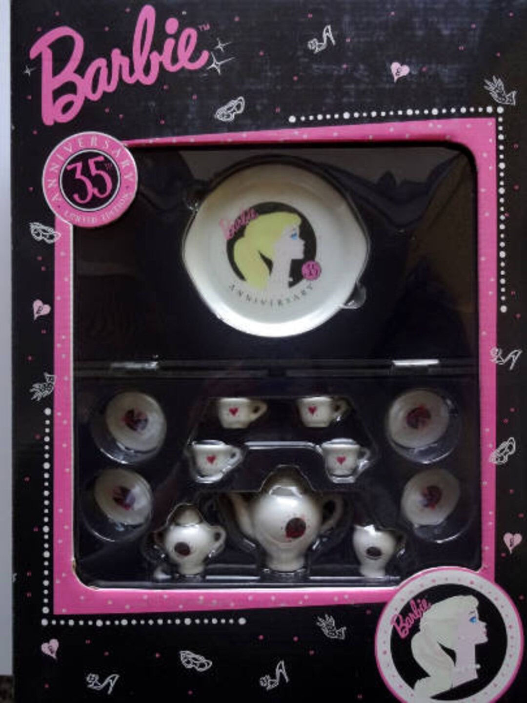 Vintage 35th Anniversary Barbie Tea Set 1994 - Etsy