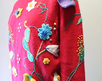 トップス 80s Flower Design Mohair Knit 80s Flower Design Mohair Knit