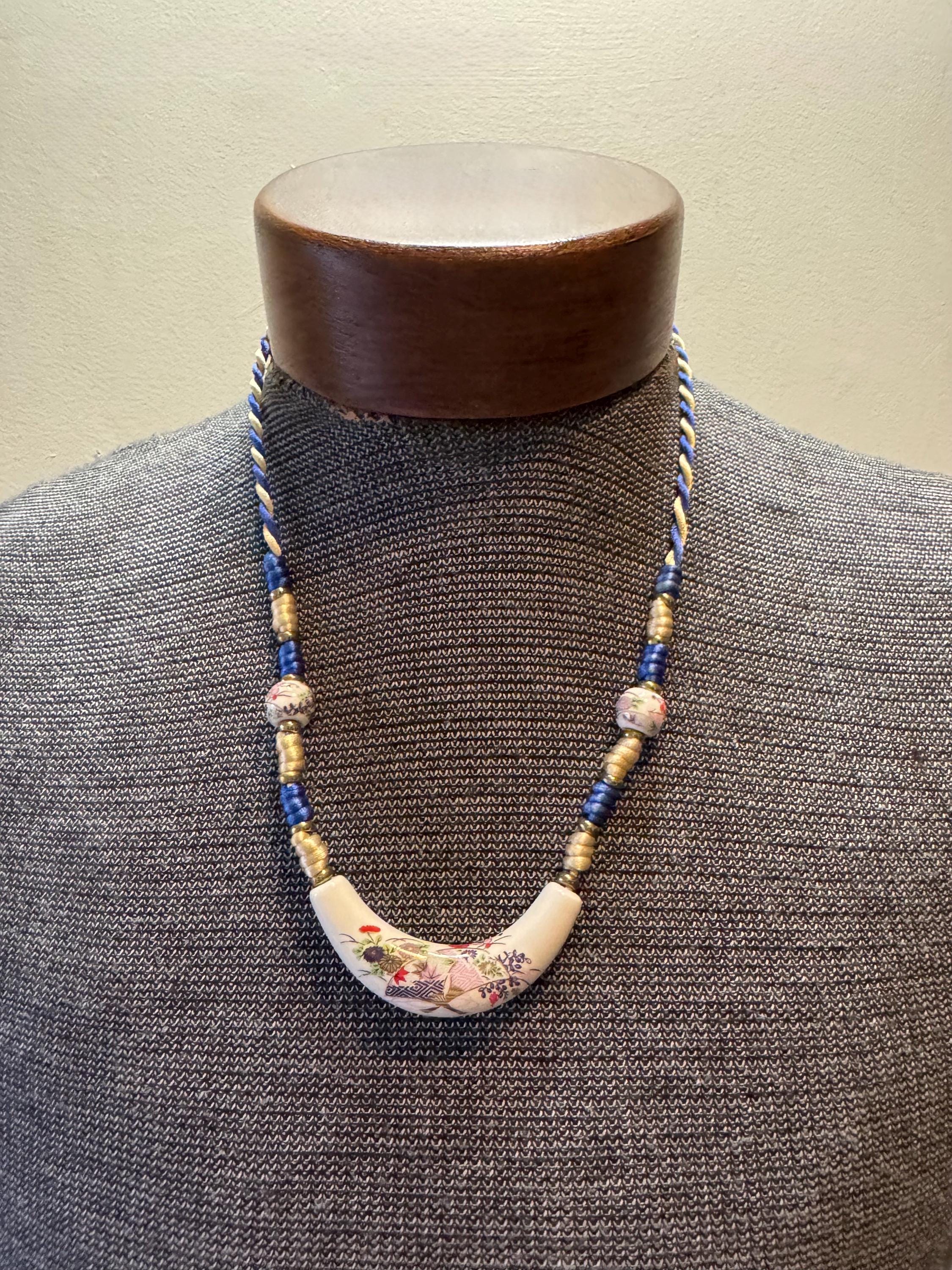 80s Twist Beads Necklaces - Etsy