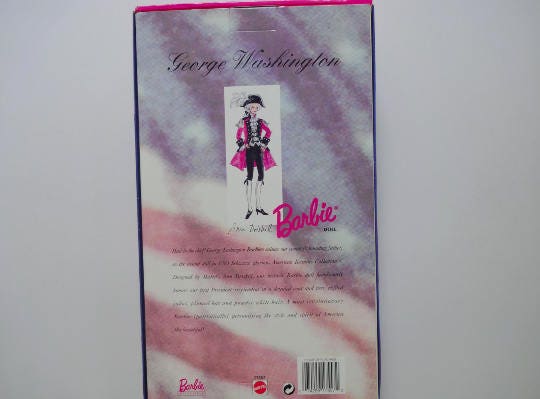 ヴィンテージ ジョージ・ワシントン バービー人形 新品 1996年製