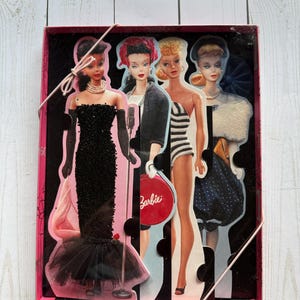 Tarjetas de felicitación vintage de Barbie de la colección Glamour Dream de Hallmark, 1994