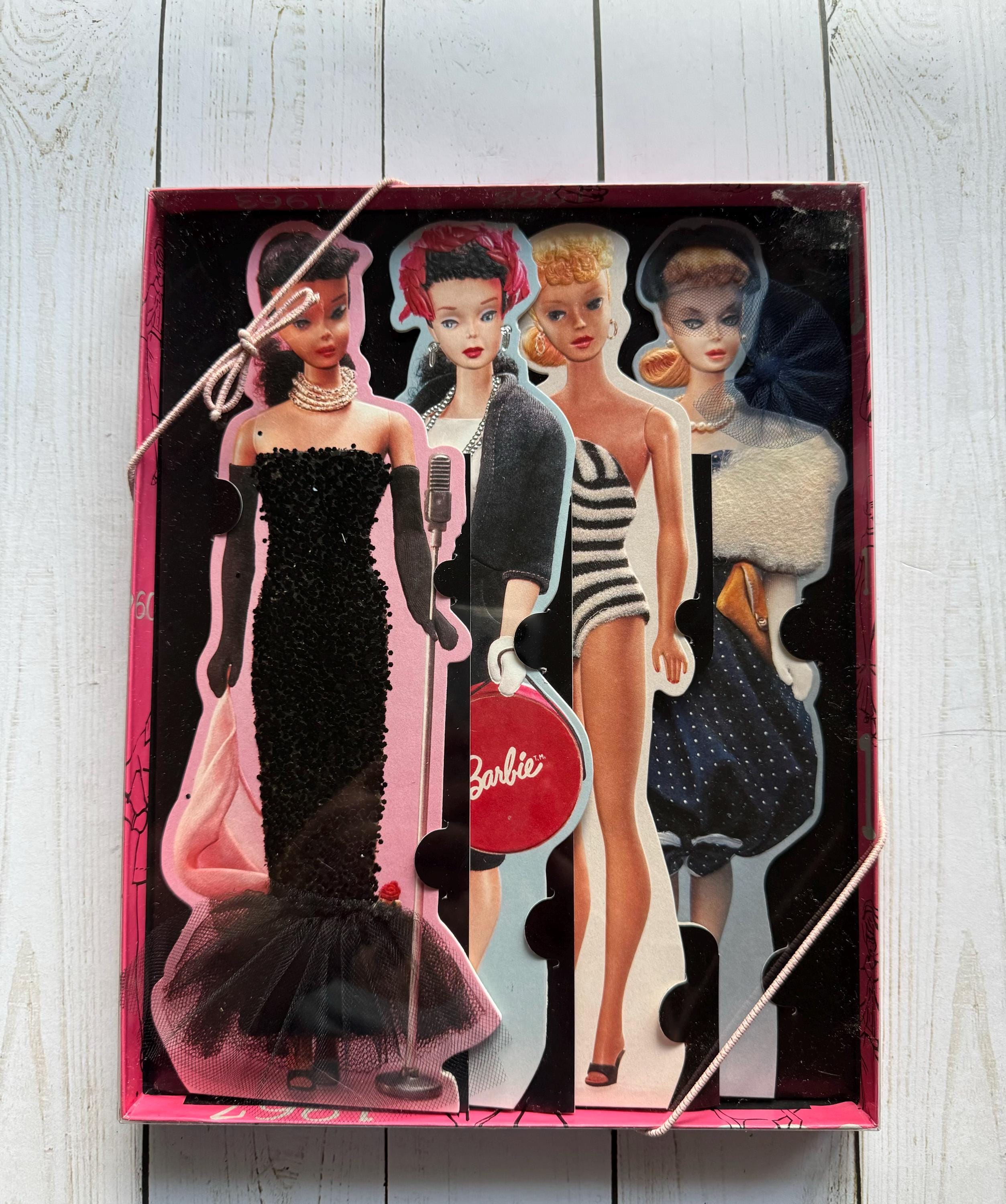barbie 60th anniversary doll black & white dress The Oxford Short-Sleeve Shirt Dress main image 0
