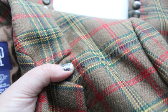 Gap classic 2024 plaid girlfriend blazer