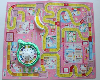 Vintage RARE New Milton Bradley Takara Hello Kitty the Game of