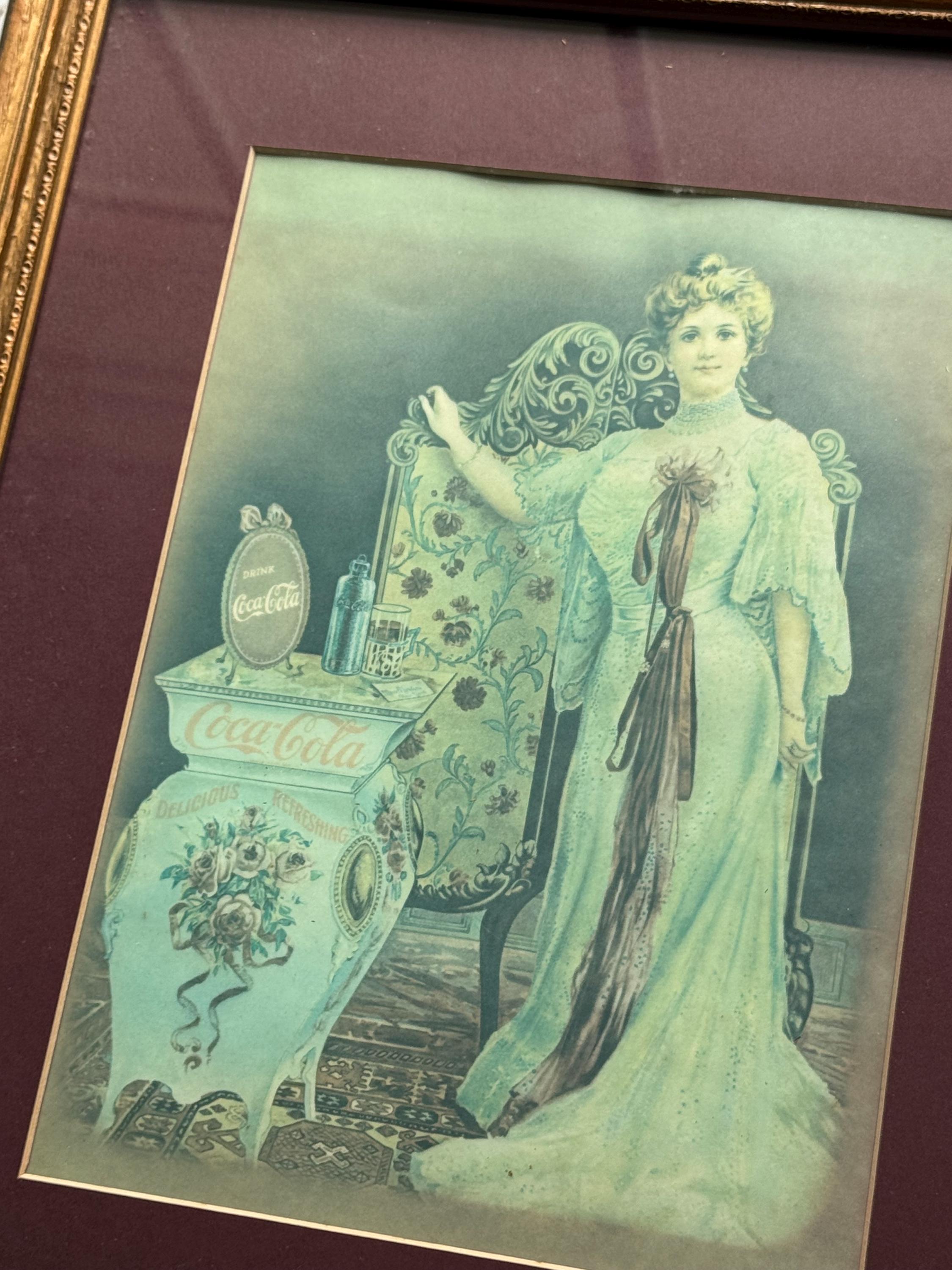 Vintage Framed Lillian Norton-nordica American Operatic Soprano