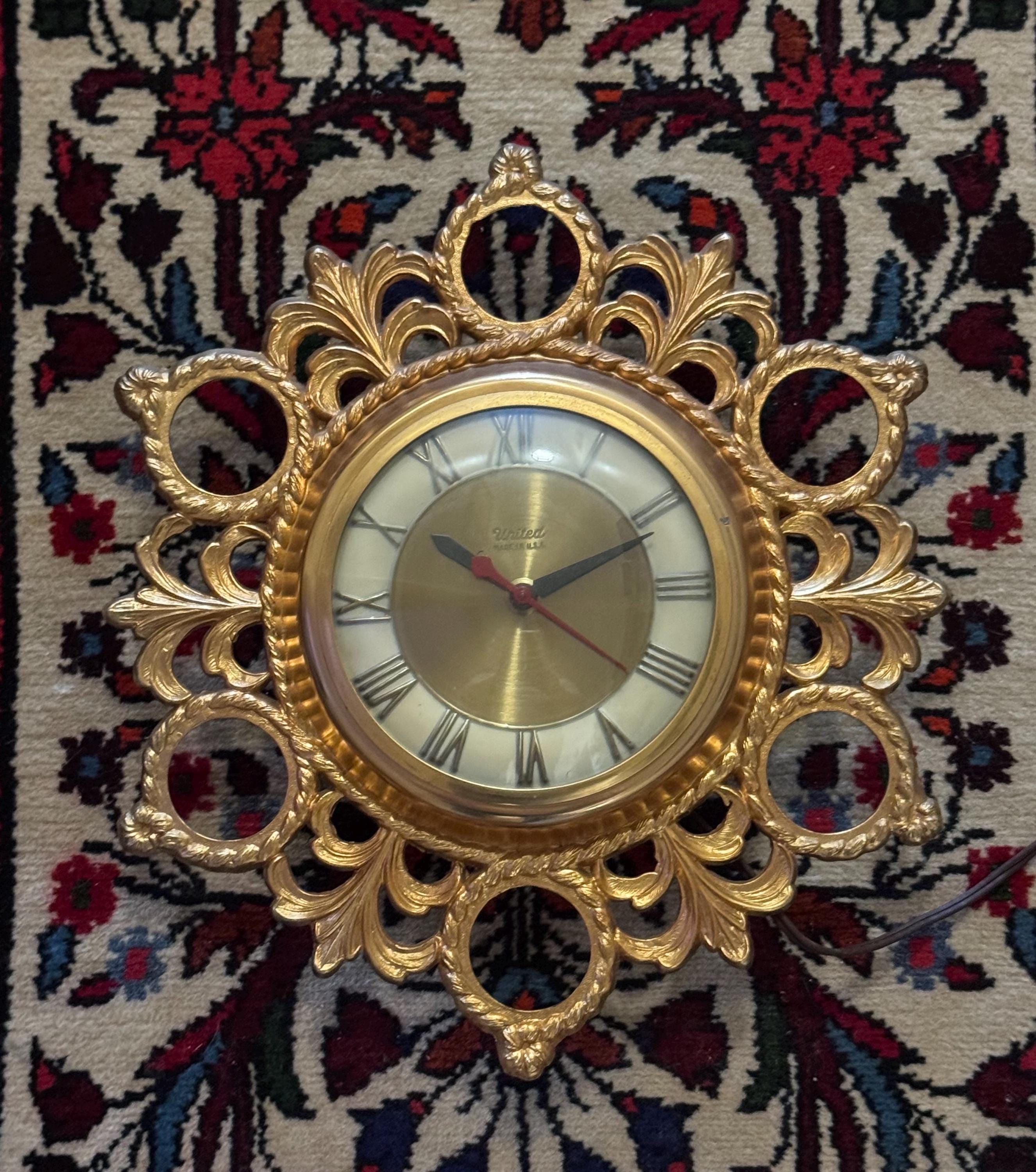 Vintage United Clock - Etsy