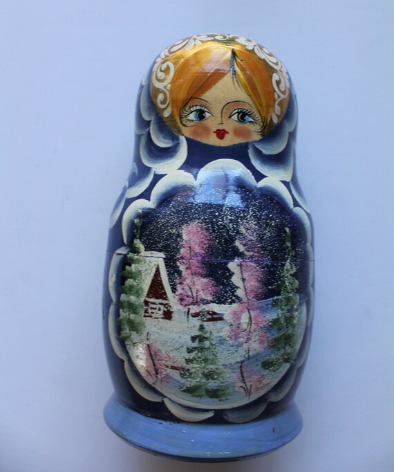 15 houten Russische Matroesjka,s - Hout - Catawiki
