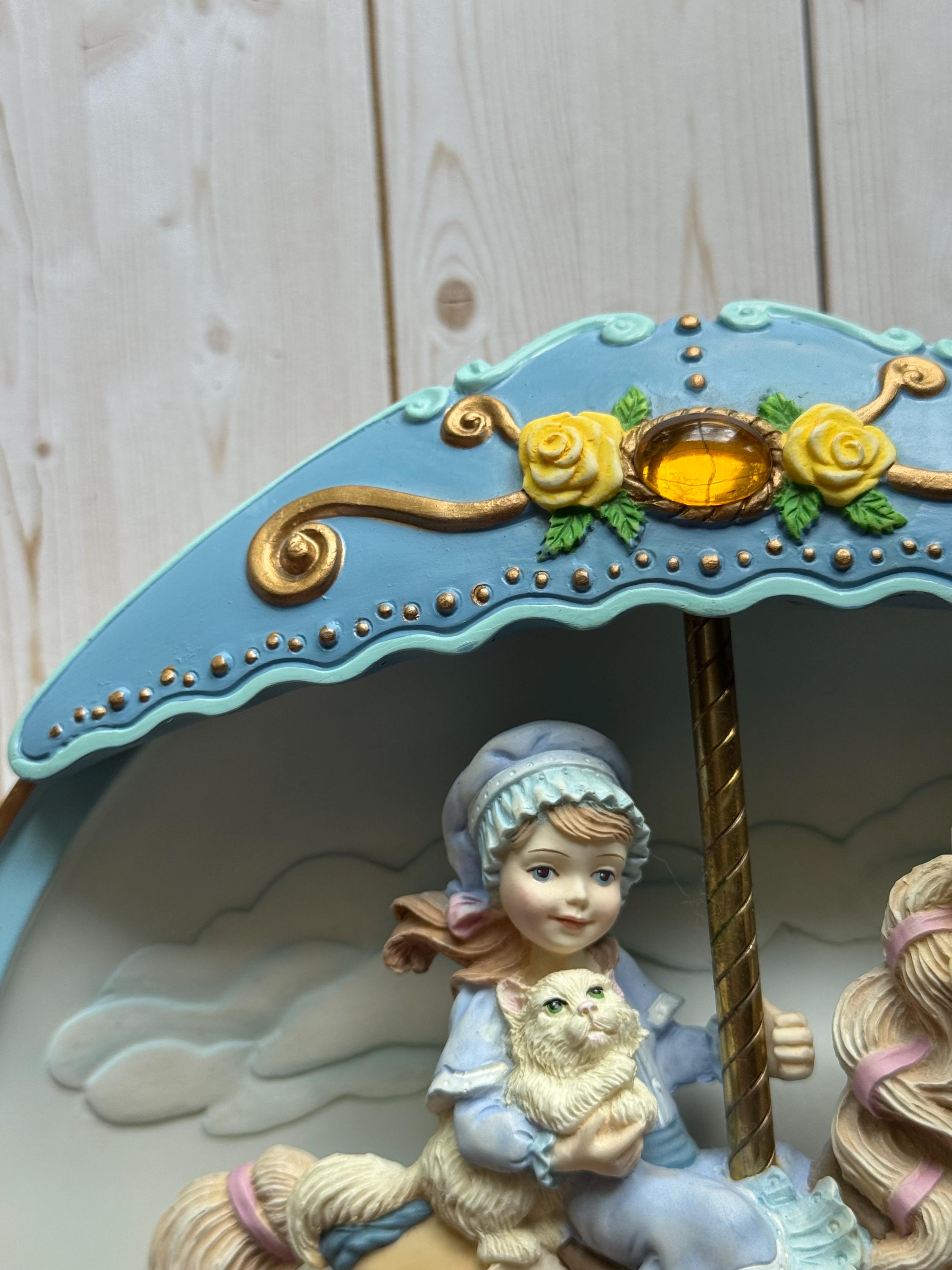 Vintage Bradford Exchange Carousel Daydreams Wishful Thinking