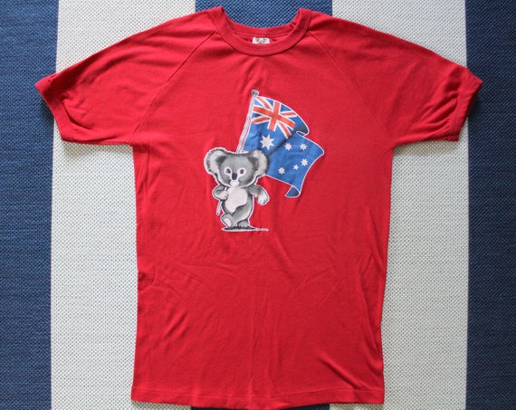 Vintage Australia Koala Souvenir Graphic T-Shirt … - image 2