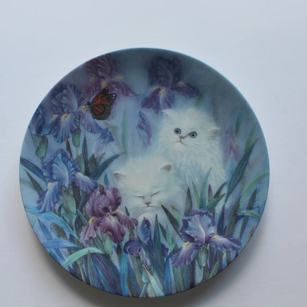 Vintage Petal Pals Garden Discovery by Lily Chang Ceramic Collectible Plate 1992