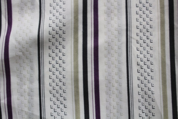 Vintage Lucky Me Women's Striped Pattern Polyeste… - image 3