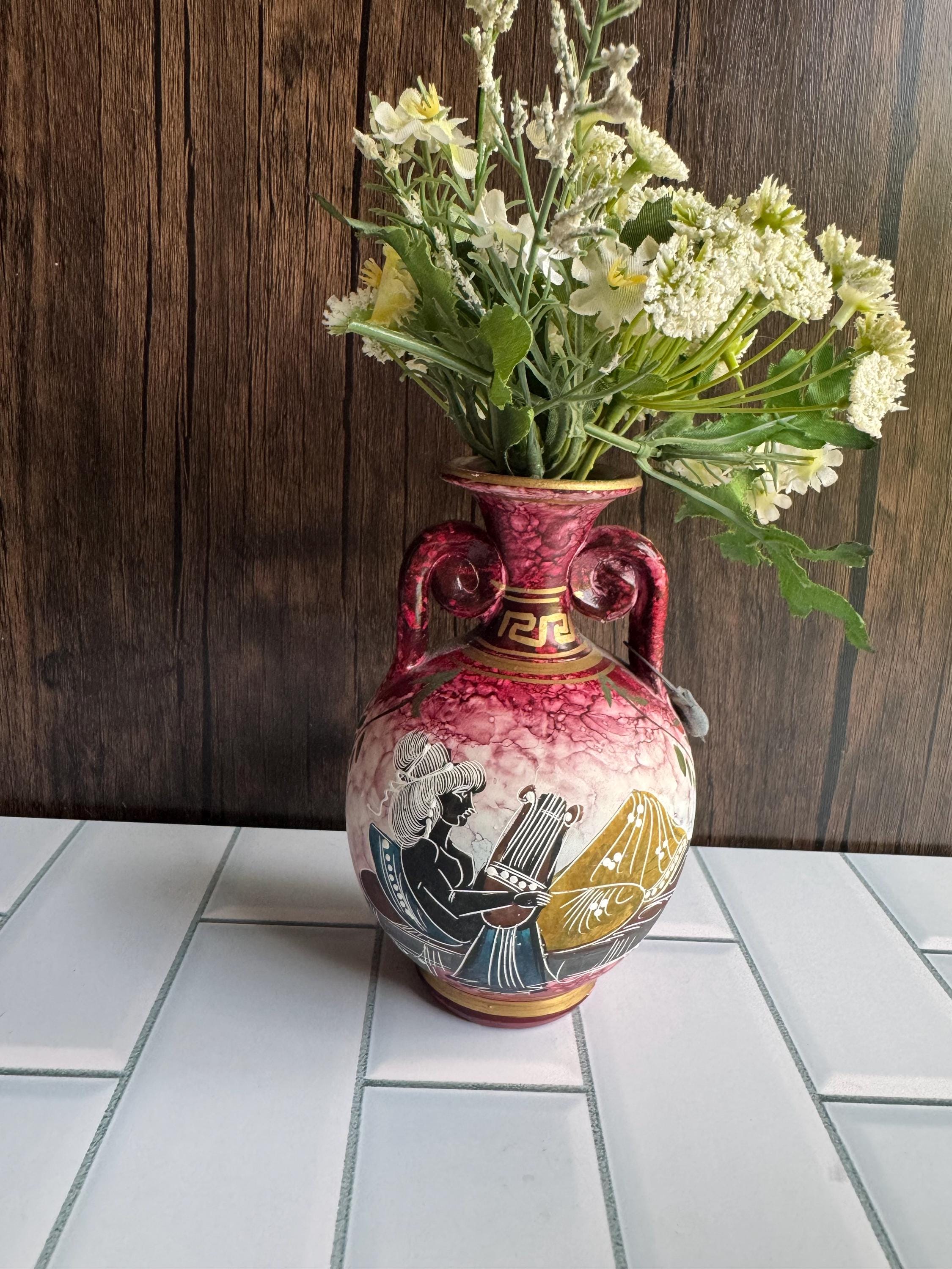 古典的なギリシャ風装飾の花瓶 Museum greek vase - Etsy 日本