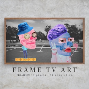Standing on Business Surreal Collage Frame TV Samsung Art Mode Download
