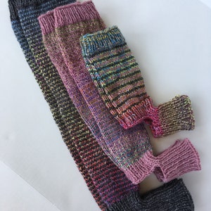 PDF Yoga Socks Knit Pattern