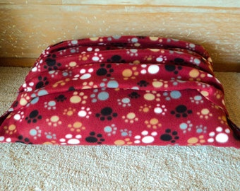 PDF Fleece Pillow Pet Bed with attached Blanket Sewing Pattern