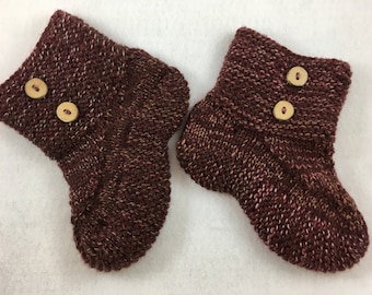 PDF Her Slipper Sock Knitting Pattern 3 Styles to Create: Cuff, Moon or Crew