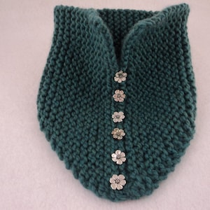 PDF Collar Cowl Knitting Pattern