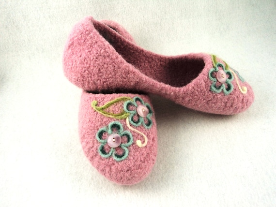 knit house slippers