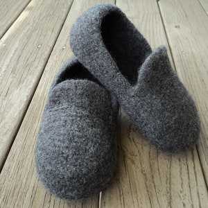 PDF Mens Loafer Slipper Felted Wool Knitting Pattern