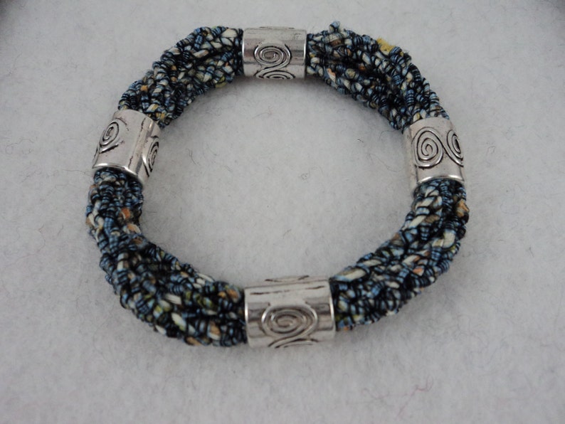 PDF Tri Cord Knit Necklace and Bracelet Pattern image 4