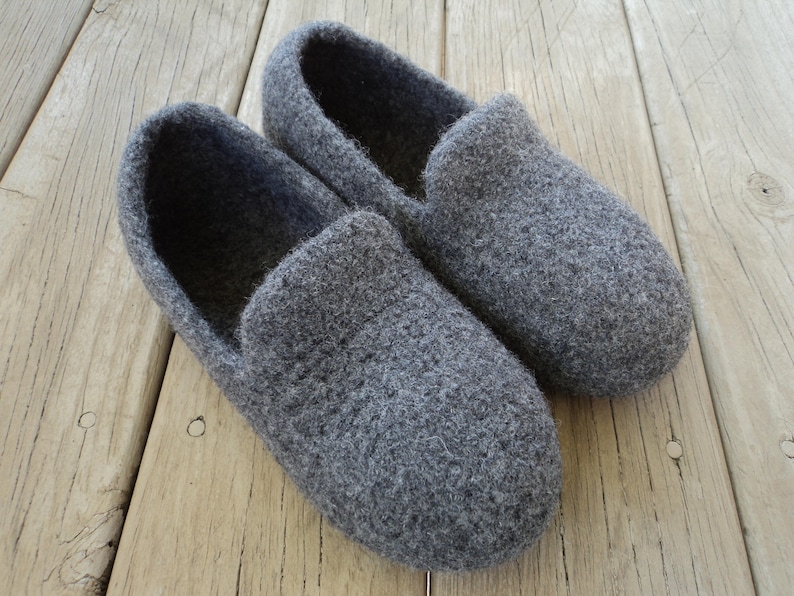 PDF Big Guy's Slipper Felted Wool Knitting Pattern Large - Etsy