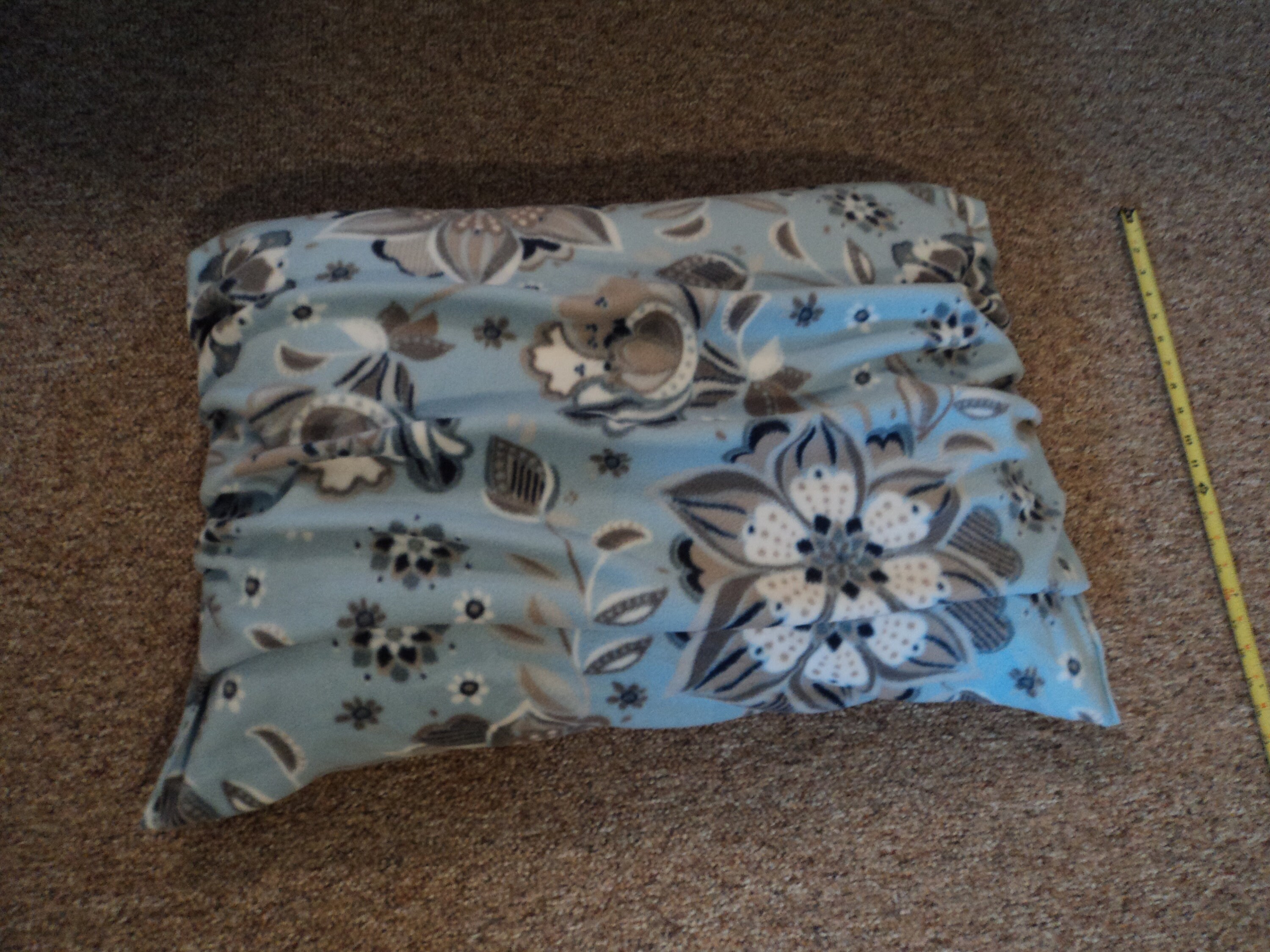 PDF Fleece Pillow Pet Bed With Attached Blanket Sewing Pattern Etsy