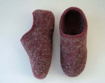 PDF Womens Felted Slippers Knit Wool Pattern