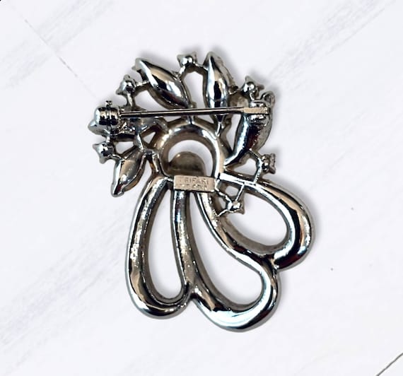 Crown Trifari, Pat Pend Alfred Philippe, Sapphire Blue & Clear