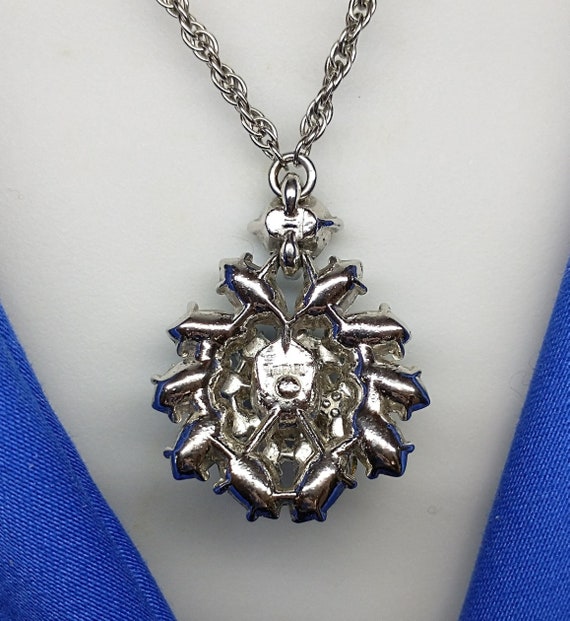 Crown Trifari "Contessa" Pendant - Necklace & Ear… - image 2