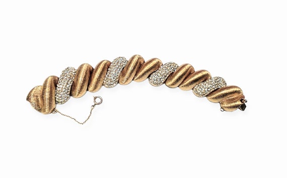CASTLECLIFF Bold Twist Link Statement Bracelet, B… - image 7