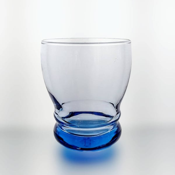 Libbey Misty Blue Bangles Double Old Fashioned, On The Rocks, Barware, Lowball, Discontinued, Replacements
